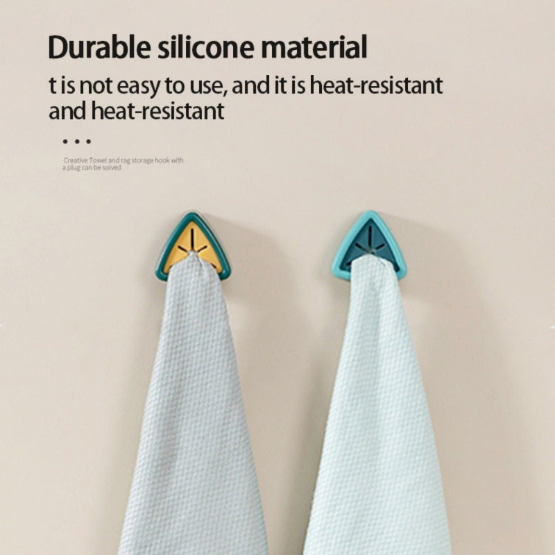 Punch Towel Holder Bathroom Storage Hanger Towels Plug Holder