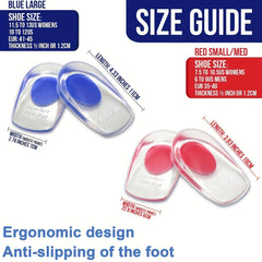 Transparent Sports Foot Support Pads