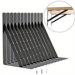 Heavy Duty Wall Triangular Support Rack Bracket for Partitions