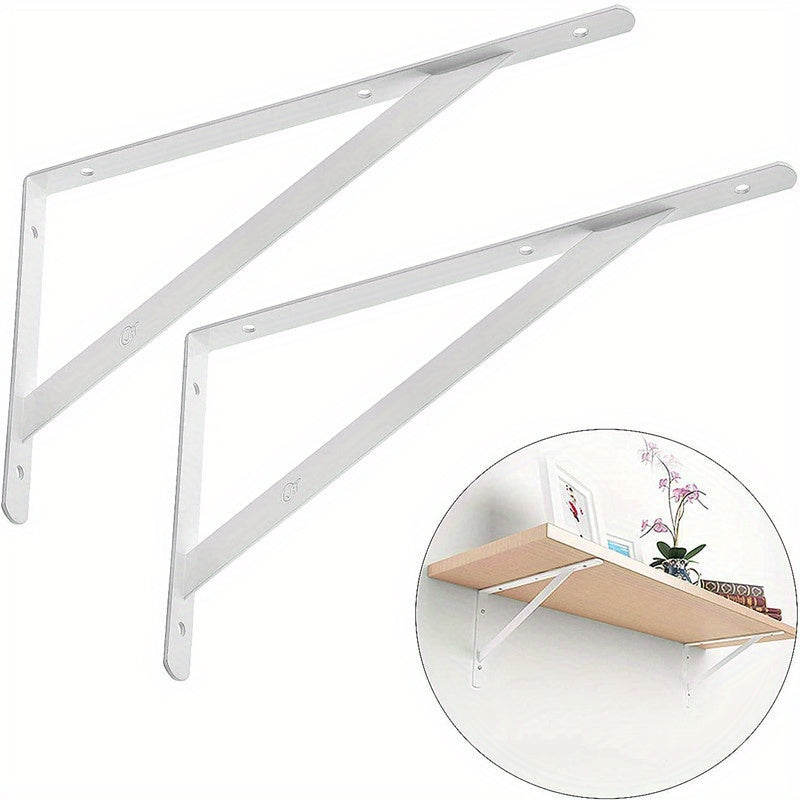 Heavy Duty Wall Triangular Support Rack Bracket for Partitions