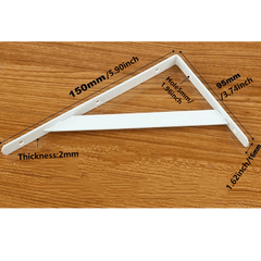 Heavy Duty Wall Triangular Support Rack Bracket for Partitions