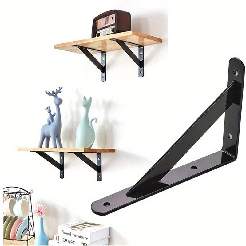 Heavy Duty Wall Triangular Support Rack Bracket for Partitions