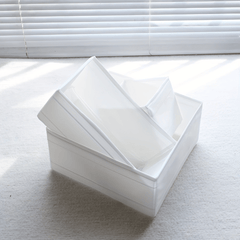 3pcs Oxford Cloth Underwear Storage Box Drawer Organizer