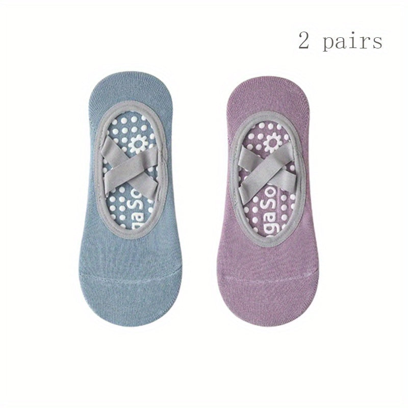 Breathable Yoga Socks Non-slip Sweat Absorption Grips Sports Socks