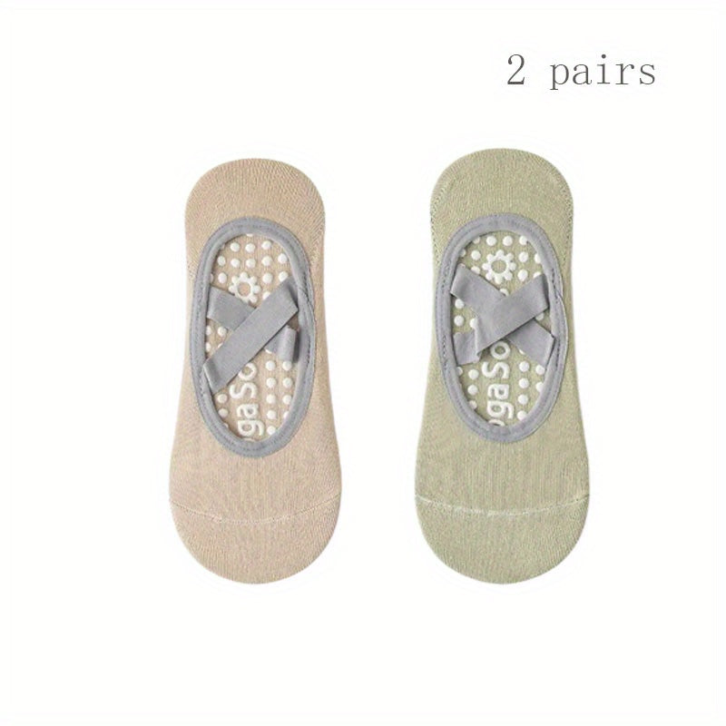 Breathable Yoga Socks Non-slip Sweat Absorption Grips Sports Socks