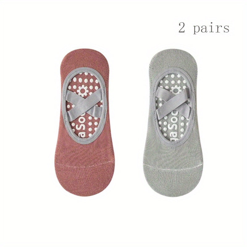 Breathable Yoga Socks Non-slip Sweat Absorption Grips Sports Socks