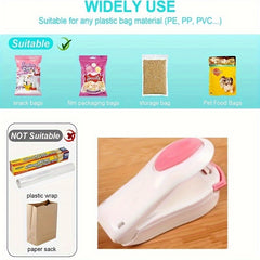 Portable Handheld Heat Sealing Machine for Food Snacks and Plastic Bags