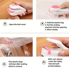 Portable Handheld Heat Sealing Machine for Food Snacks and Plastic Bags