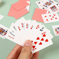 10pcs Mini Poker Cards Compact Magic Props Fun Game Holiday Supplies