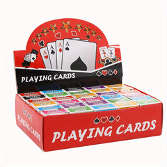 10pcs Mini Poker Cards Compact Magic Props Fun Game Holiday Supplies