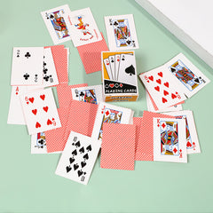 10pcs Mini Poker Cards Compact Magic Props Fun Game Holiday Supplies