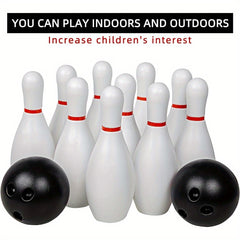 Large Bowling Set Indoor Outdoor Sports Family Games