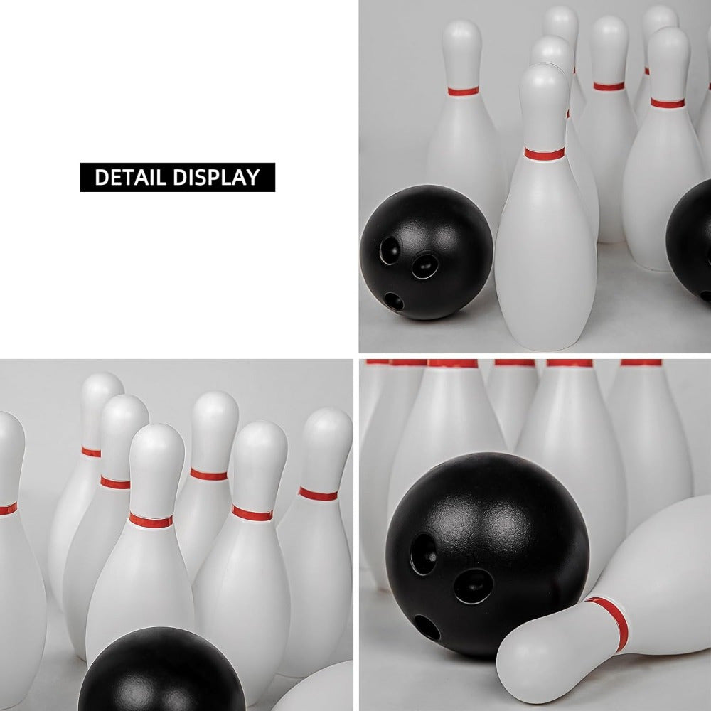 Large Bowling Set Indoor Outdoor Sports Family Games