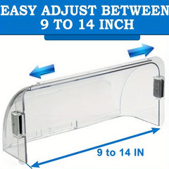 Adjustable Vent Deflector 25 35 Magnetic Transparent Deflector