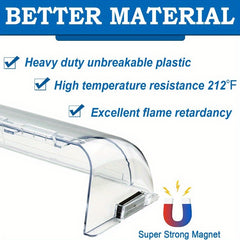 Adjustable Vent Deflector 25 35 Magnetic Transparent Deflector