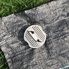 10pcs U shaped Ground Nails for Outdoor Lawn Greenhouse Shed