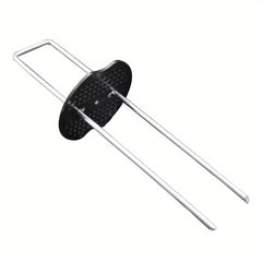 10pcs U shaped Ground Nails for Outdoor Lawn Greenhouse Shed