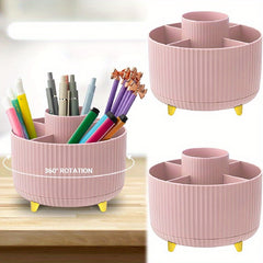 Rotating Makeup Brush Storage Tray Set of 2