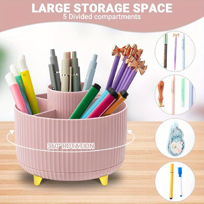 Rotating Makeup Brush Storage Tray Set of 2