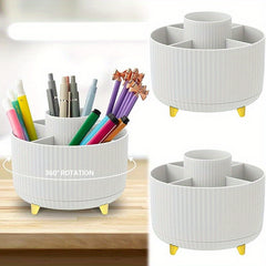 Rotating Makeup Brush Storage Tray Set of 2