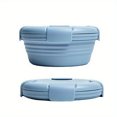 Camping Water Bowl Silicone Lightweight Folding Lunch Box