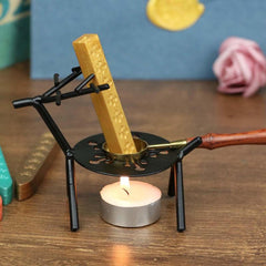10pcs Smokeless Tea Candles for Office and Home Use