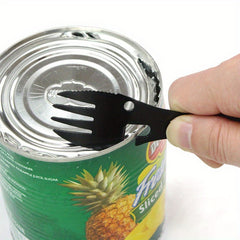 5 In 1 Stainless Steel Spoon Picnic Camping Tableware Bottle Opener