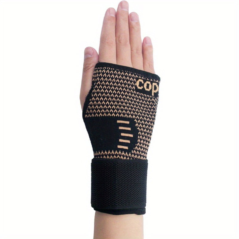 Wrist Guard Nylon Knitted Wristband for Sports Fitness