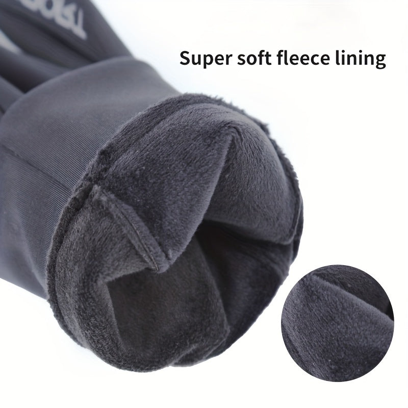 Winter Warm Gloves Anti Slip Touch Screen Waterproof