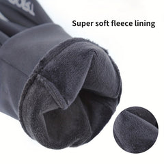 Winter Warm Gloves Anti Slip Touch Screen Waterproof