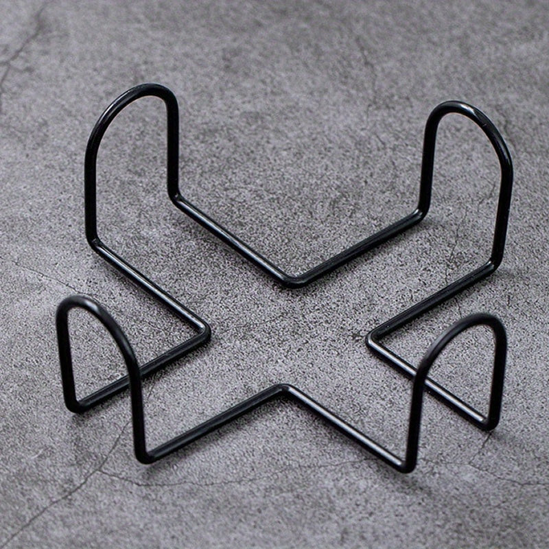 Metal Coaster Holder Iron Frame Tray Fits Round and Square Coasters