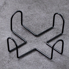 Metal Coaster Holder Iron Frame Tray Fits Round and Square Coasters