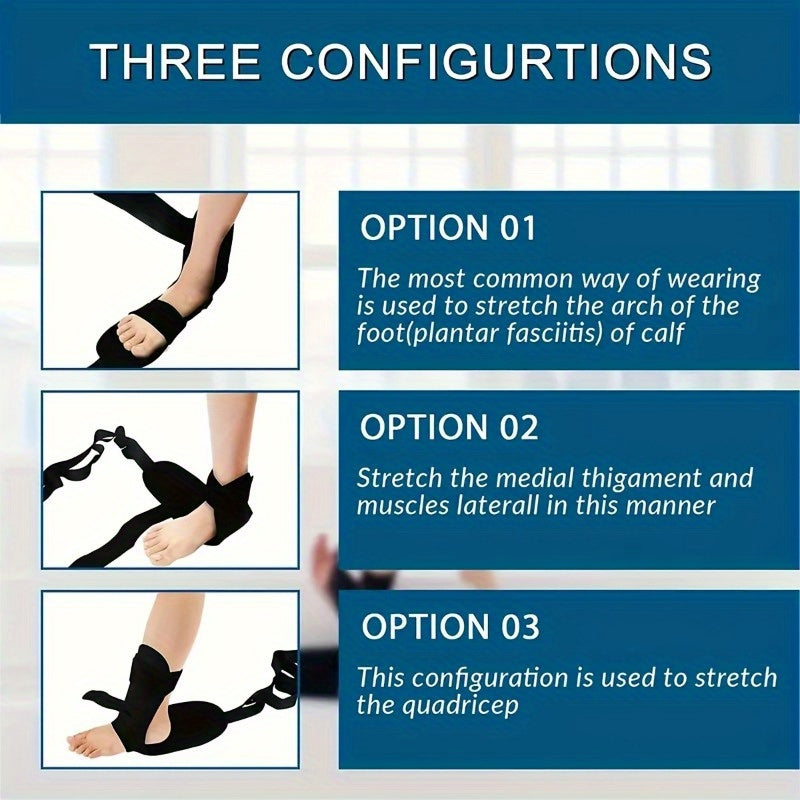 Yoga Stretching Band Elastic Strap Ankle Correction