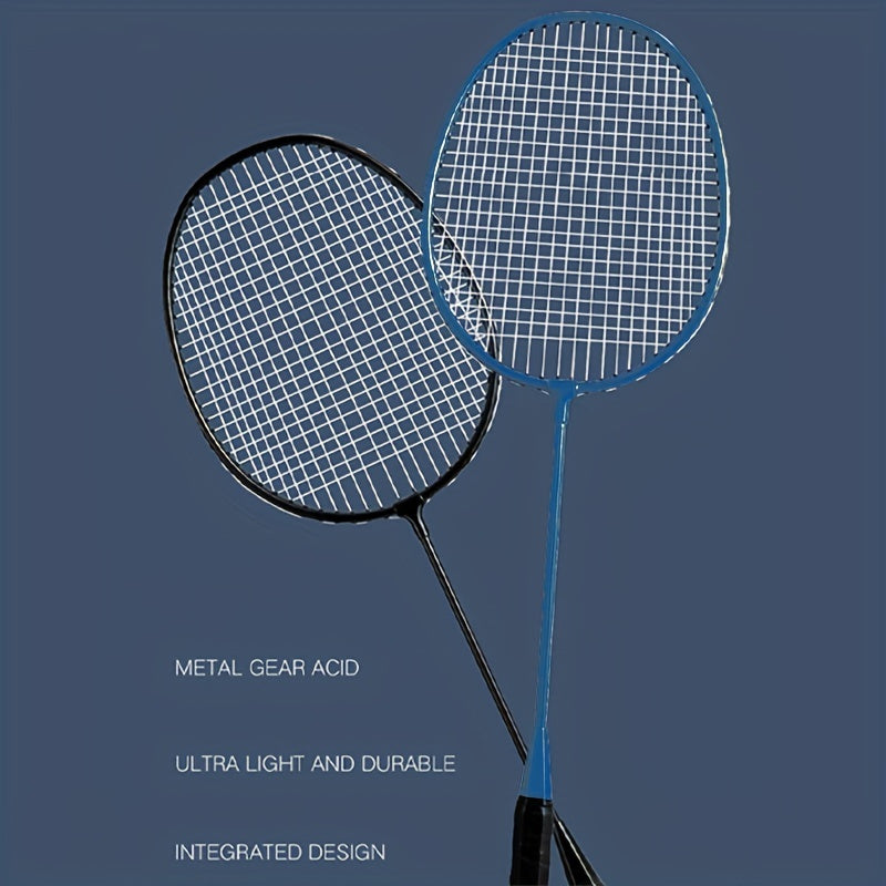 2pcs Badminton Rackets For Adults - Indoor Outdoor Exercise