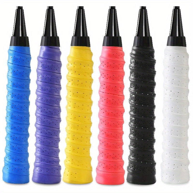 6pcs Anti Slip Grip Tape for Tennis and Badminton Rackets