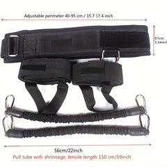 Fitness Bounce Trainer Rope And Resistance Bands For Leg Strength Training