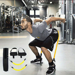 Fitness Bounce Trainer Rope And Resistance Bands For Leg Strength Training