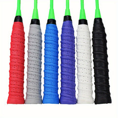 6pcs Racket Grip Tape - Quick Dry & Anti Slip for Tennis, Badminton, Squash