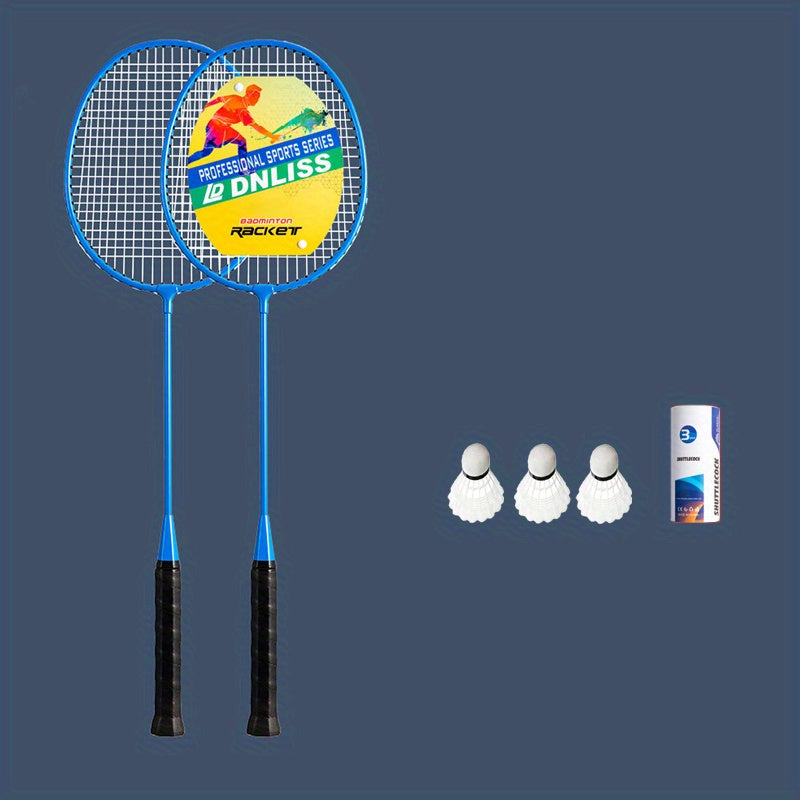 2pcs Badminton Rackets For Adults - Indoor Outdoor Exercise
