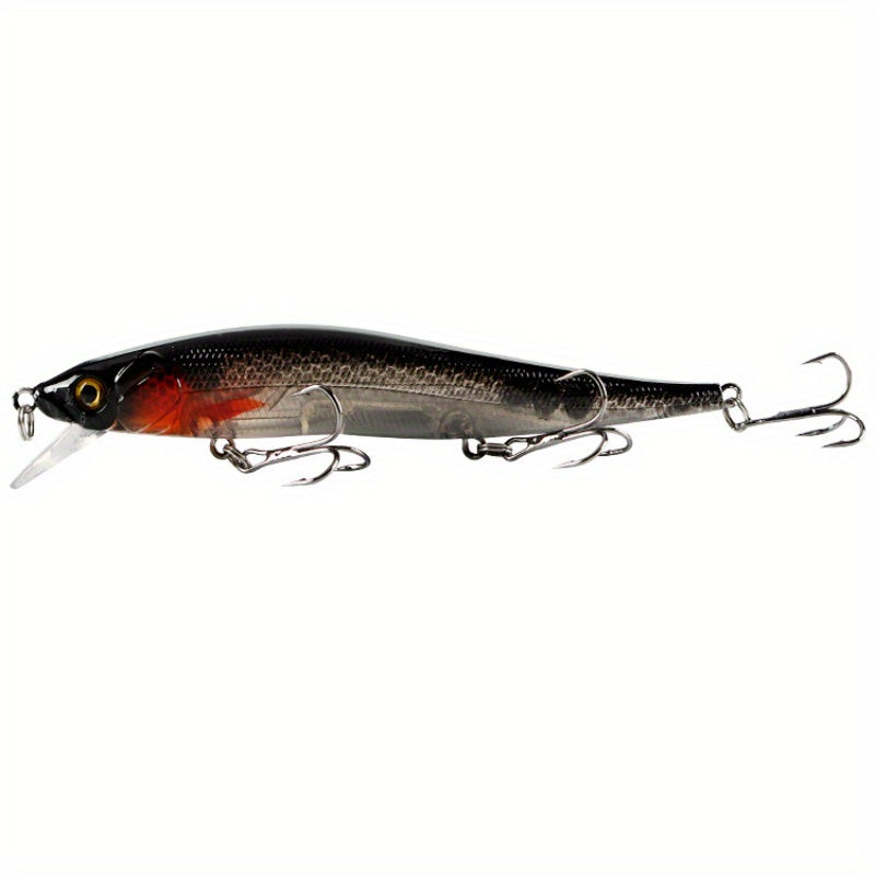 3pcs Bionic Plastic Lure Long Casting Minnow for Freshwater and Seawater