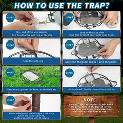 Outdoor Humane Mouse Trap Packaged With Paper Box