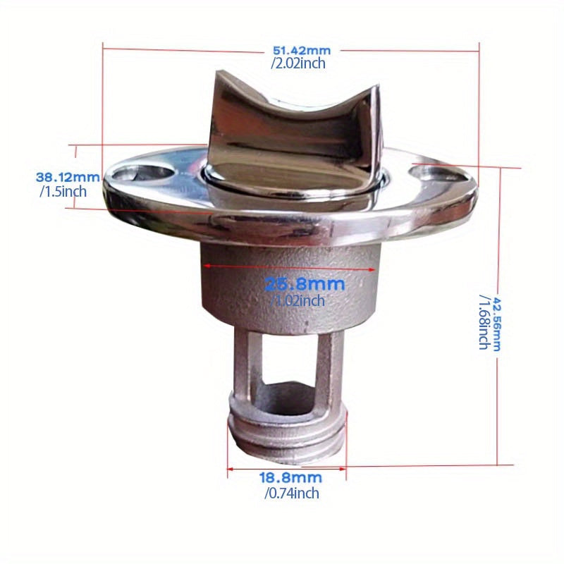 1pc 316 Stainless Steel Drain Plug Boat Marine Hardware