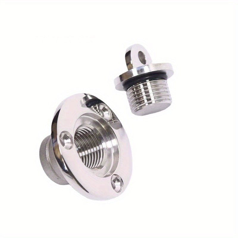 1pc 316 Stainless Steel Drain Plug Boat Marine Hardware