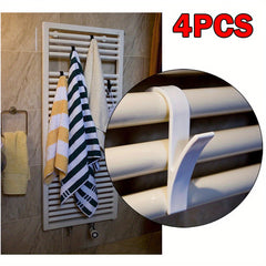 Heated Towel Radiator Rail Bath Hook Holder Hanger Radiator Hook