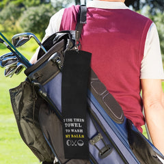 Funny Golf Towel with Clip for Women