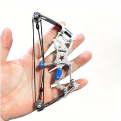 Mini Composite Bow Archery Set Stainless Steel Mini Bow With Suction Cup Arrows