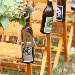 2 Metal Key Bottle Opener Keychain Wedding Party Supplies
