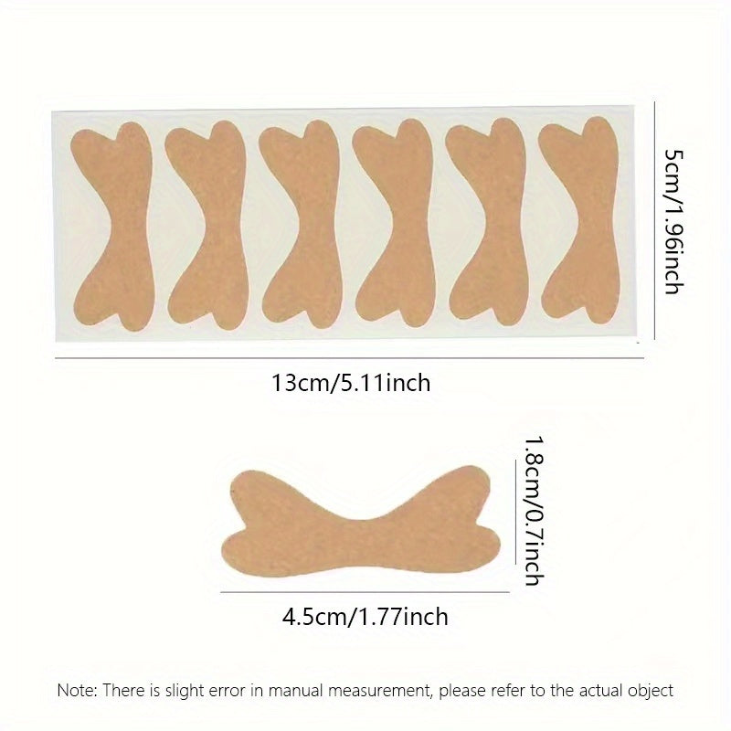 60pcs 10sheets Ingrown Toenail Sticker And Adhesive Elastic Toenail Patch