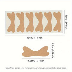 60pcs 10sheets Ingrown Toenail Sticker And Adhesive Elastic Toenail Patch