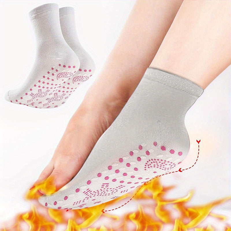 3 Pairs Slimming Tourmaline Magnetic Socks For Men
